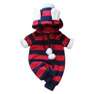 Hooded Jumpsuit ,BeautyVan Winter Infant Boy Girl Warm Romper Hooded Jumpsuit Outfits Clothes (90, Green) N3