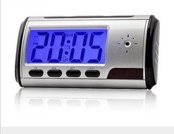 KINGZER Motion Detection Hidden Clock Camera Cam Alarm DVR Video Camcorder Mini DV-RC