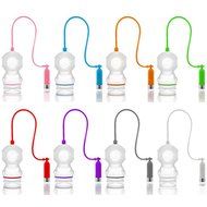 Tgp Silicone Deep Diver Tea Infuser Loose Leaf Strainer Herbal Spice Filter Diffuser White N6