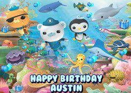 Octonauts Edible Frosting Sheet Image Decoration