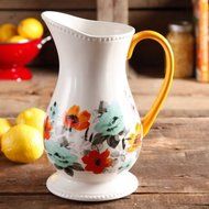 The Pioneer Woman Flea Market Decorated Floral 2-Quart Pitcher N2