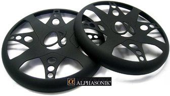 PGR12RB - Alphasonik 12" Black Excursion Grilles Pair N5