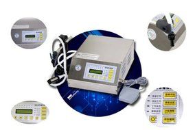 TOPCHANCES 110V Digital Control Pump Drink Water Liquid Filling Machine W/Pedal 5~3500ml N6