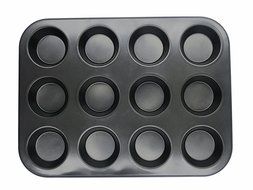 SUNFLOWER-Nonstick-Bakeware-Silicon-Cupcakes - 12 Cups Nonstick Bakeware Mold Carbon Steel Muffin baking Pans... N2