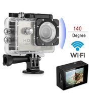 2.0 Inch WiFi 1080P Full HD 30M Waterproof H264 12Mp Video Action DV Sports Camera Silver