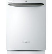GE 24" Artistry Series White Built-In Dishwasher N3