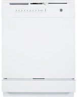GE GIDDS-632123 Built-In 24" Dishwasher With Front Controls, White, 5 Cycles/5 Options