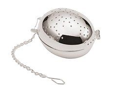 Paderno World Cuisine A4982411 Tea Infuser &quot;Egg&quot;, Silver