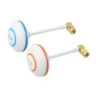 RioRand&reg; 5.8 GHz Circular Polarized Antenna Set TX RX Right Angle SMA Female For DJI(RR-UL07100)