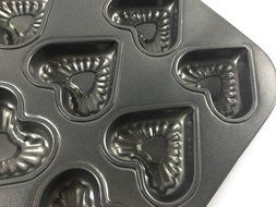 12 Mould Cupcake Cake Making Set Eco Friendly Carbon Steel Baking Pan N4