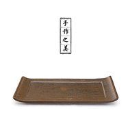 CCWY Dry bubble tea ceramics Kung Fu tea pot stoneware tea pot plate tea tray prop zero allocation,Ancient Green