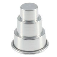 Gotoole DIY Mini 3-Tier Cupcake Pudding Chocolate Cake Mold Baking Pan Mould Party Food N4