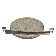 Vision Grills Dual-Purpose Lava Cooking Stone/Heat Deflector For Grilling Experience