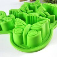 MuLuo Silicone Mold Bakeware Pastry Pudding Jello Chocolate Candy Mould N3