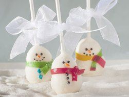 Snowman Cake Pops Pan - by Nordic Ware - sides clip together - complete set with sticks N3