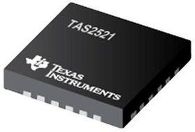 TEXAS INSTRUMENTS TAS2521IRGET AMPLIFIER, AUDIO, CLASS D, 2W, VQFN-24 (1 piece)