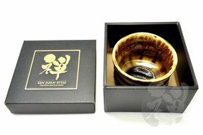 Japanese Mino Yaki ware Matcha Bowl Green Tea 11 / 11 / 8cm (4.3 / 4.3 / 3.1inch)[7316] N7