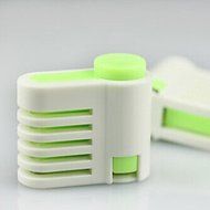 Y&amp;XL&amp;H 5 Layers Cake Bread Cutter Leveler Slicer Cutting Fixator Tools (Random Color,2 PCS) 6x6x3cm N4