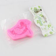 Mujiang Little Mermaid Cake Decorating Food Grade Silicone Jello Sugar Chocolate Fondant Molds N14