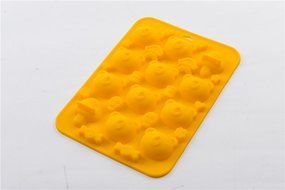 Multi-hole Silicone Lovely Bear Chocolate Ice Mold Cake Baking Mould Cartoon N3