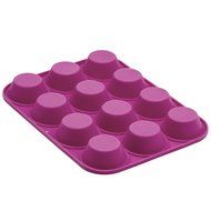 Marathon Housewares KW200011YE Premium Silicone 12 Cup Mini Muffin Pans, Yellow N2
