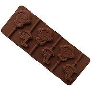 Sher 1PCS Rabbit &amp; Monkey Shape For Chocolate Lollipop Mold, Cake Tools, Cookie , Jelly, Ice Mold Food Grade Silicone N3
