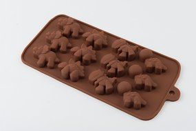 12 Hole Dinosaur Cake Pudding Jelly Chocolate Mold Handmade DIY Soap Candle Ice Mould for Kids