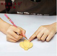 Astra shop 1pc Edible Non-toxic Wooden Hand Drawing Pencil Food Markers Decorator Cookie Decorating Pen, Random... N2