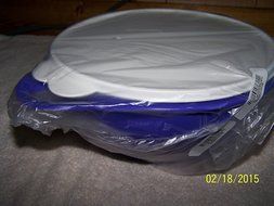 Tupperware Thatsa Bowl Jr. 12cup With One Handle Berry Bliss and Sugar Seal