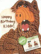 Wilton Cake Pan: ALF Alien Life Form ~ Furry Wiseguy ~ (2105-2705, 1988) Retired Collectible