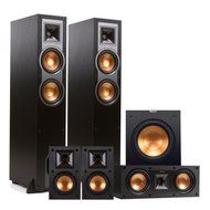 Klipsch R-26F 5.1 Reference Floorstanding Speaker Package with 10" Powered Subwoofer (Black)