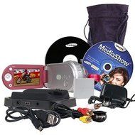 Samsung SC-MX20 SD/SDHC Digital Memory Camcorder (Red)