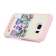 Badalink Galaxy S7 Edge Case Shockproof Drop Protection TPU Bumper Frame + Colorful Painting Hard PC Protective... N22
