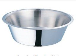 Stainless Steel Dog Bowl Bulk, Round - 10 Quart (12pack)