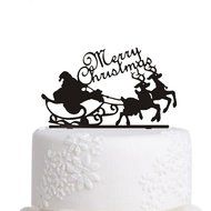 Ecape Wedding Cake Toppers Acrylic Bride and Groom Bridal Cake Toppers with Art Words Mr and Mrs for Cake Decoration N33