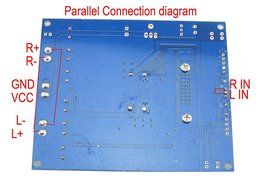 Yeeco High-power D Class HIFI Digital Amplifier Board 2 Channel 100W + 100W Stereo Audio Power Amplifier DC 15... N3