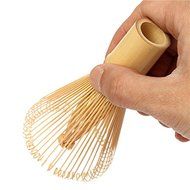 ETGtek 1pcs Japanese Ceremony Bamboo Chasen Green Tea Whisk for Preparing Matcha Powder N3