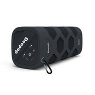 Deepop Dual-Driver Portable Bluetooth 4.0 Stereo Speaker with 24-Hour Playtime More Bass Waterproof Outdoor Speaker... N3
