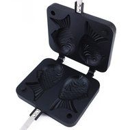 Olayer Fish Shaped Cake Maker Waffle Pan Mold 2 Cast Home Cooking Food Bar Tool N2