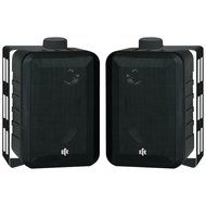 BICRTRV442 - BIC RTR RTRV44-2 Indoor Outdoor 3-Way Speakers (Black)