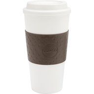 Cuisinart DCC-3200W Perfect Temp 14-Cup Programmable Coffeemaker, White w/ Copco Eco-First Acadia 16oz. Reusable... N3