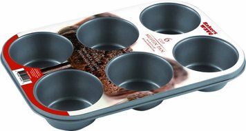 Home Basics 6-Piece Muffin Pan