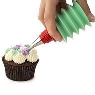 5 PCS Squeeze Bottles + 5 PCS Stainless Steel Piping Mouth + 1 PCS Spatula DIY Cake Baking Decorating Making Tools...