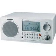 White Digital Am/Fm-Rds Table Top Digital Receiver