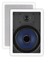 OSD Audio IW810 8-inch 3-Way Poly In-Wall Speaker Pair N3