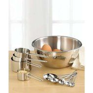 Tools of the Trade Basics Measure and Prep Bowl, Cups &amp; Spoons Set