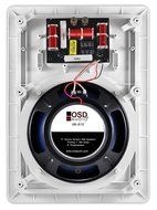 OSD Audio IW810 8-inch 3-Way Poly In-Wall Speaker Pair N4