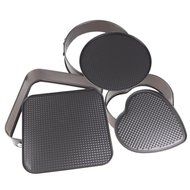 Metal Black Cake Pans Baking Mold Baking Tool Mold Baking Pan Shape Round Square And Heart With Removable Bottom... N2