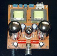 Gowe&reg; Hifi Tube 6N2+EL34 Single-ended Class A Power Amplifier Board Diy Kit N2