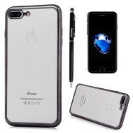 Badalink iPhone 7 Plus Case (5.5") Electroplated Plating Soft TPU Shockproof Flexible Easy Grip Crystal Clear... N18